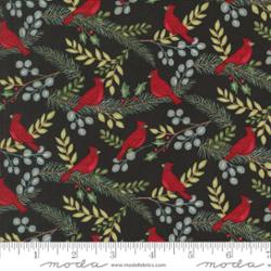 Winter Friends   Charcoal Black 56132 18     Moda         #1