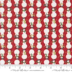 Winter Friends        Berry Red 56135 17     Moda         #1
