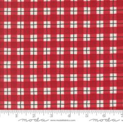 Winter Friends        Berry Red 56137 17     Moda         #1