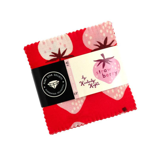 Strawberry Mini Charm RS3084MC Ruby Star Precut#1