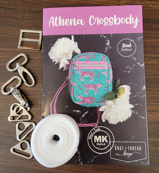 Athena Crossbody Hardware and Pattern Kit