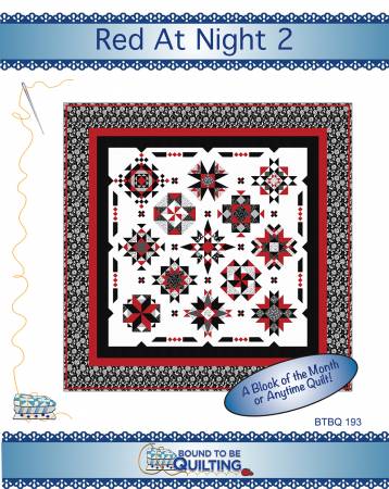 Red At Night 2 Block Of The Month