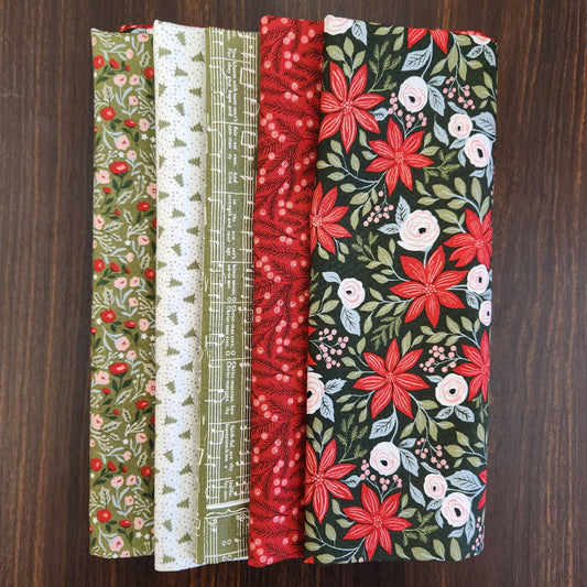 Berry & Pine 5 Yard Bundle - Dk. Green