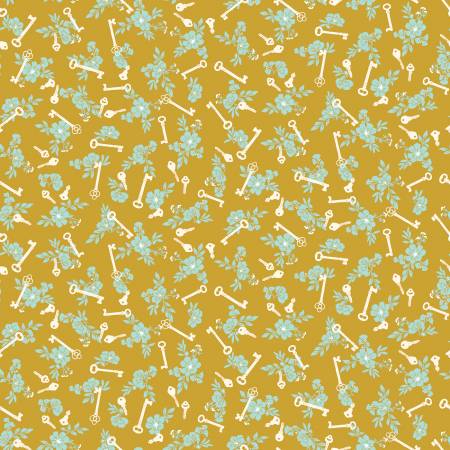 Blossom Lane Keys Gold