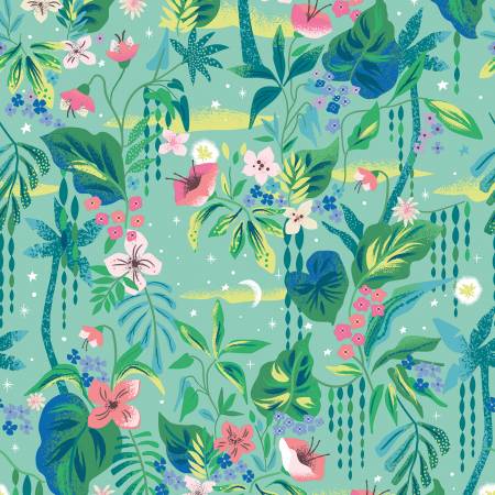 Forever Neverland - Tropical Floral Songbird