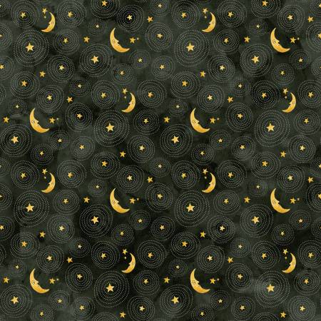 Ghoul Friends Stars and Moon Black