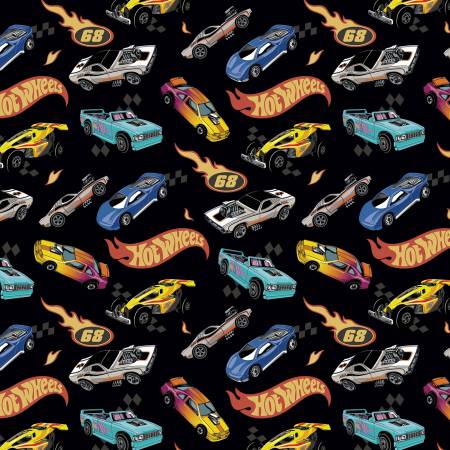Hot Wheels Made to Race Car Race Black