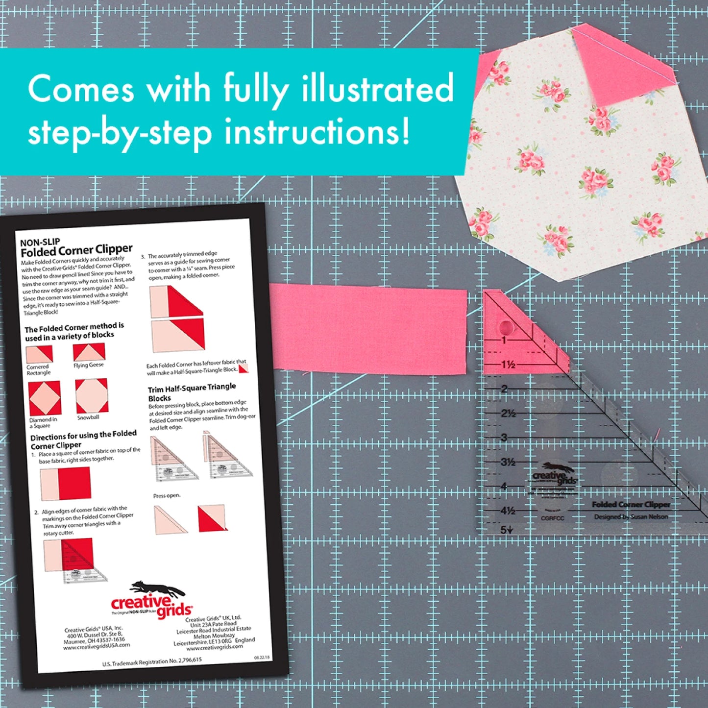 Folded Corner Clipper by Creative Grids