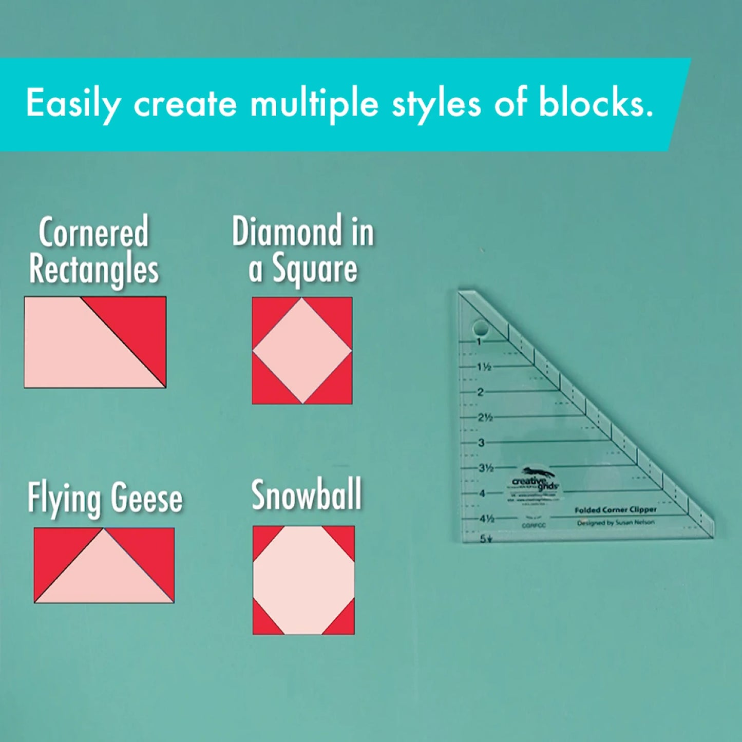 Folded Corner Clipper by Creative Grids
