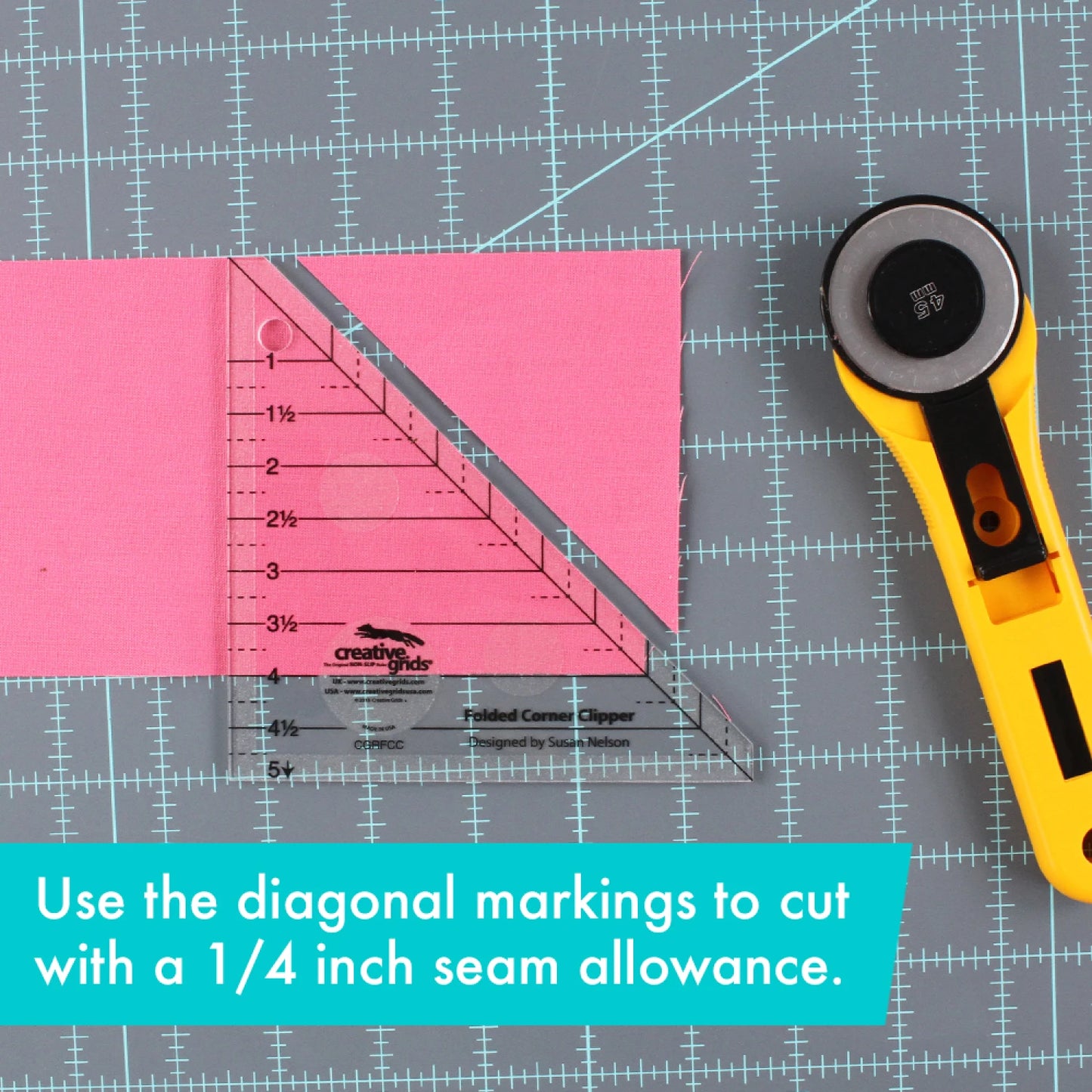 Folded Corner Clipper by Creative Grids