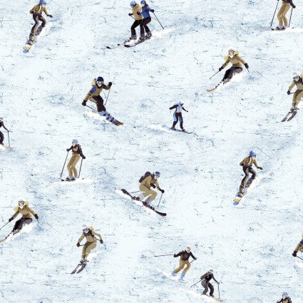 Snow Mountain -Skiers - Y4212-87