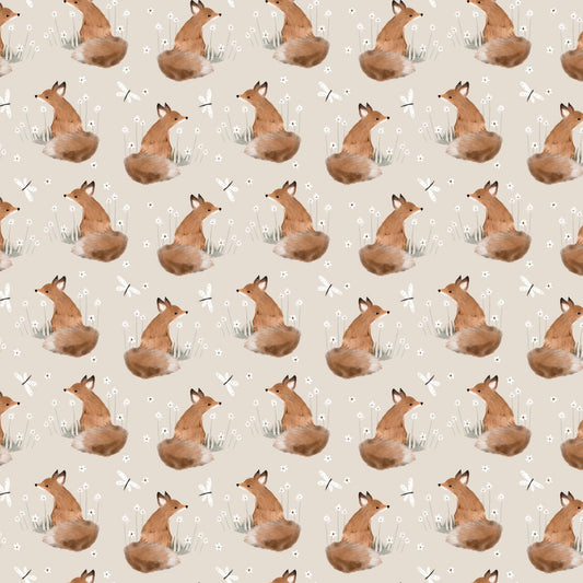 Charmwood Foxes Cream