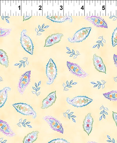 Daydreams Small Leaves Yellow