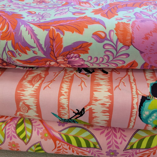 Full Moon Forest II Half Yard Bundle - (3) Pinkies