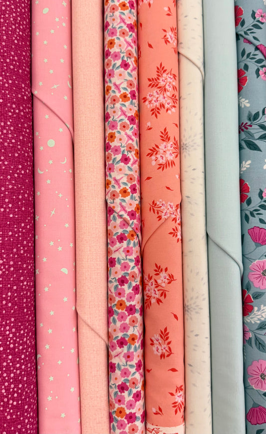 T2Q Mystery Quilt Kit - Bright Floral