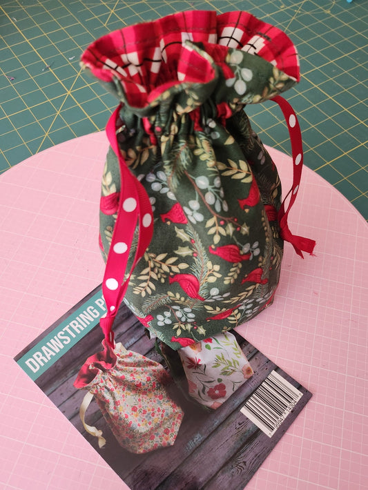 Drawstring Pouch - Winter Friends - Kit
