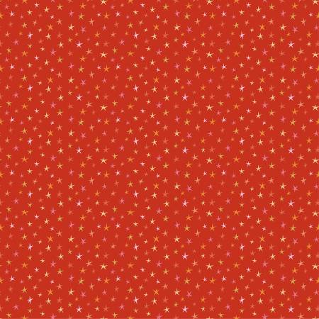 Kitty Loves Candy - Orange Sparkly Stars