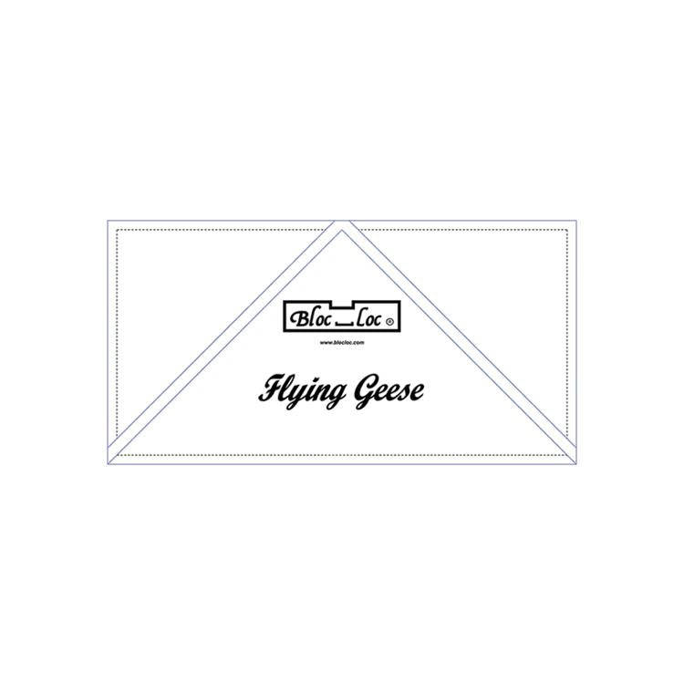 Flying Geese Ruler 2 1/2" x 5"