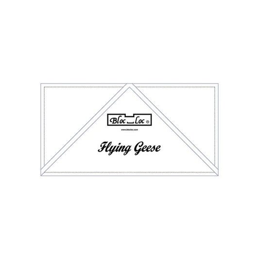 Flying Geese Ruler 2 1/2" x 5"