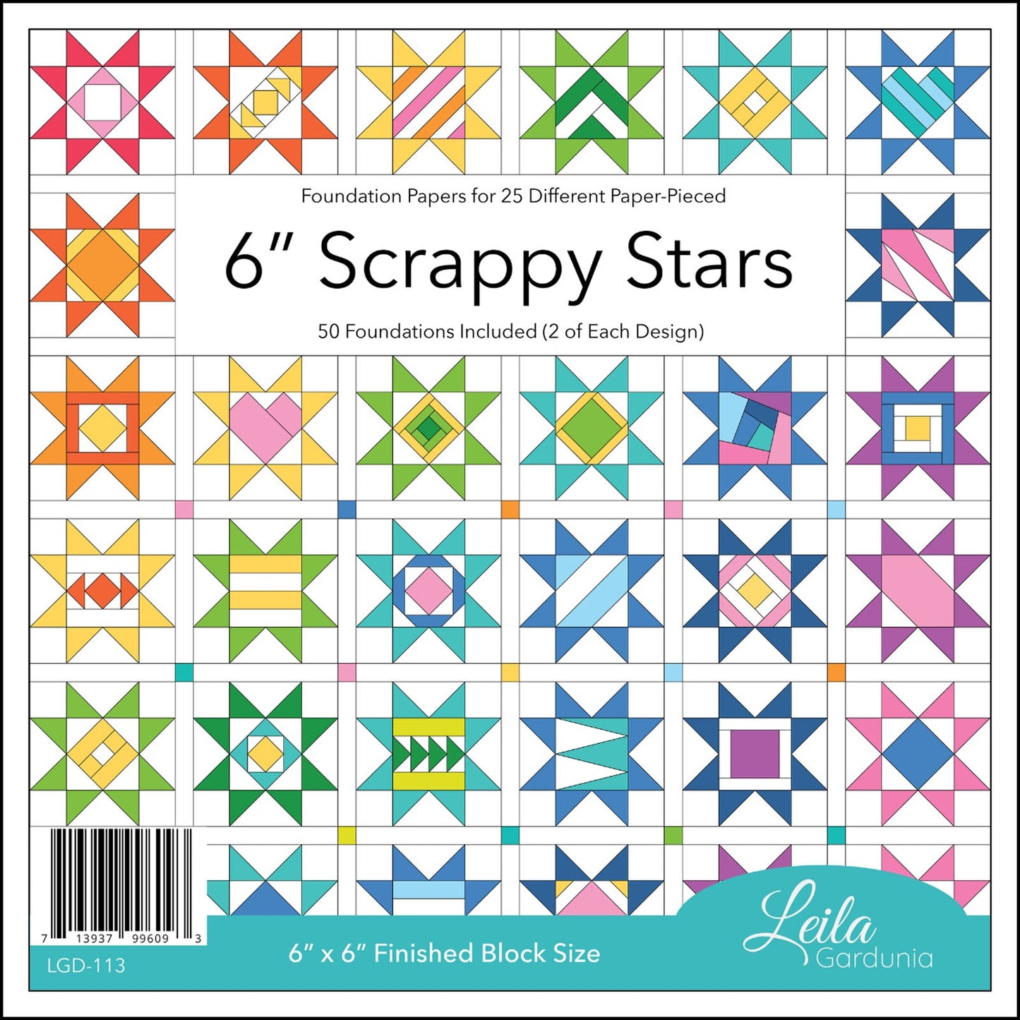6" Scrappy Stars