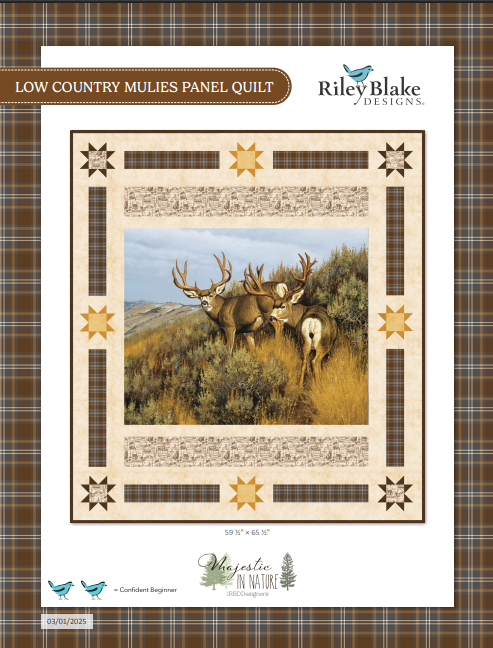Low Country Mulies Panel Quilt - KIT