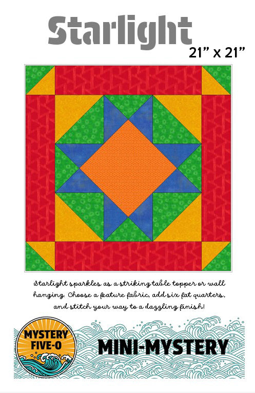 Mystery Five-0 Starlight Downloadable PDF Pattern