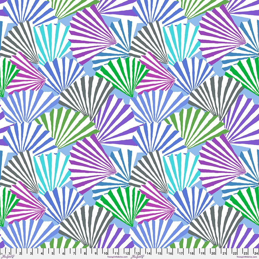Fanfare - Blue - Kaffe Fassett Collective