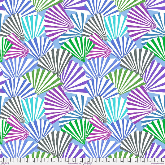 Fanfare - Blue - Kaffe Fassett Collective