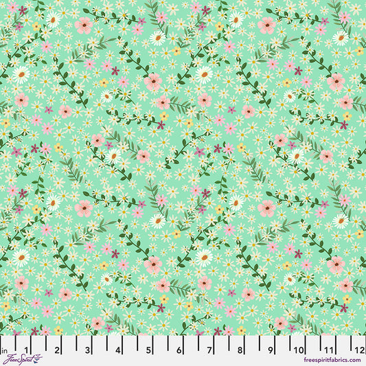 Happy Petals - Mint || Floral Fiesta