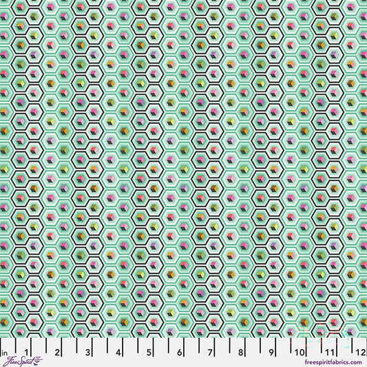 Prince Charming Déjà Vu - Hex Box - Sweet Mint - Tula Pink