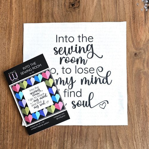 Into The Sewing Room  - Quilt Pattern / Panel