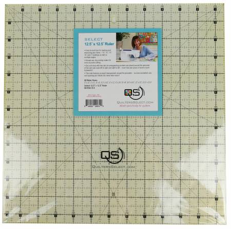 Non-Slip Ruler 12-1/2in x 12-1/2in
