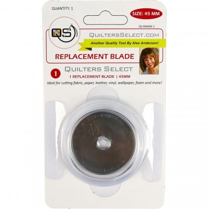 45mm - 1 ct, Replacement Blade - Quilters Select