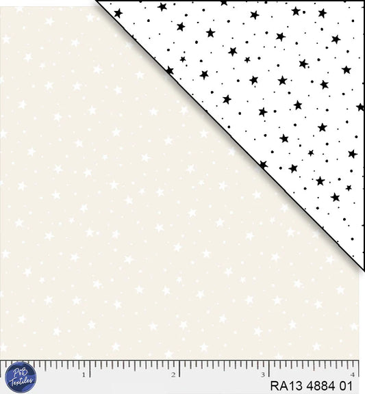 RAMBLINGS 13 - STARS -WHITE ON WHITE - RA13 4884 01