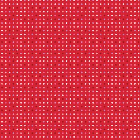 Seeing Spots - Cinnamon Dots - Red