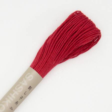 Olympus Sashiko Thread 22yd Rose Red