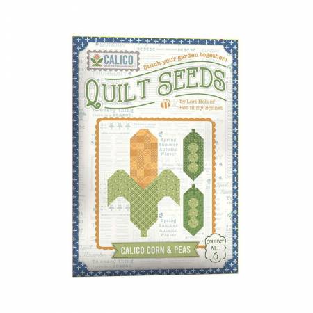Calico Corn And Peas Seeds Quilt Seeds Patterns