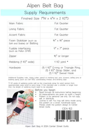 Alpen Belt Bag