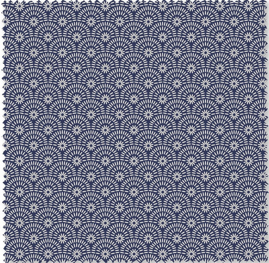 Sewn With Love - Stitched Scallop | Navy