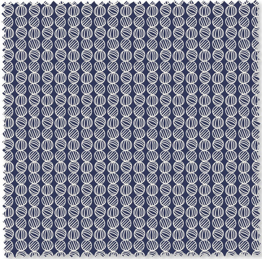 Sewn With Love - Pearls | Navy