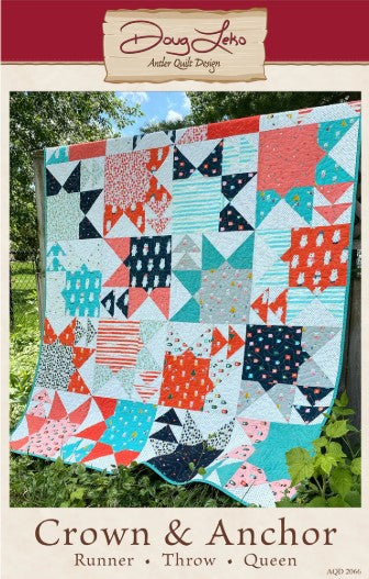 Crown & Anchor - Antler Quilt Design