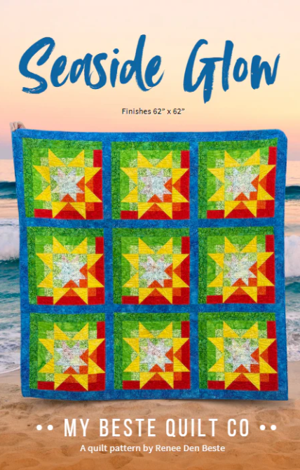 Seaside Glow Pattern - My Beste Quilt Co.