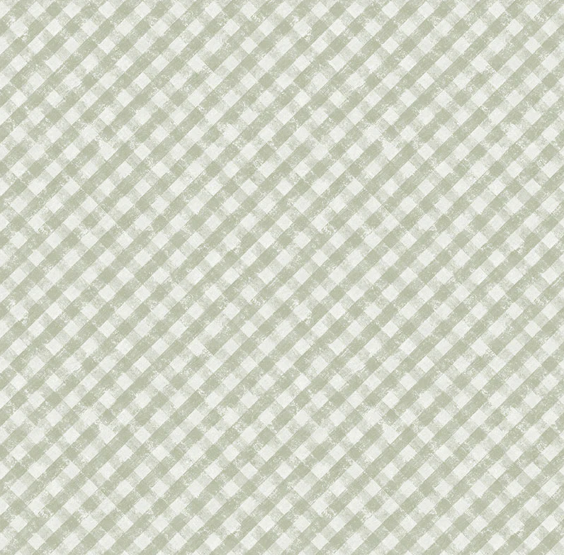 Mini Menagerie - Gingham - Grey
