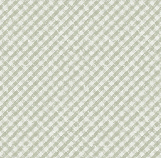 Mini Menagerie - Gingham - Grey