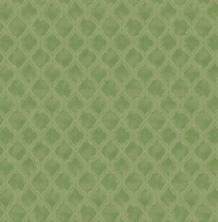 Hummingbird Days Digital Damask Olive