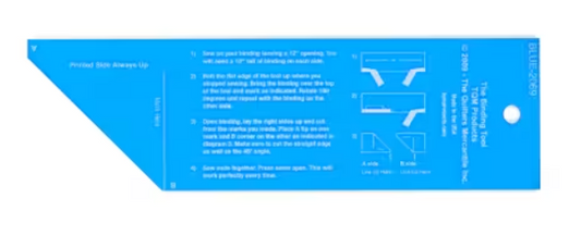 The Binding Tool Template Ruler - Pre-Order