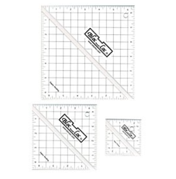 Bloc Loc Ruler Set2 - HSTs 6 1/2" 4 1/2" & 2 1/2"