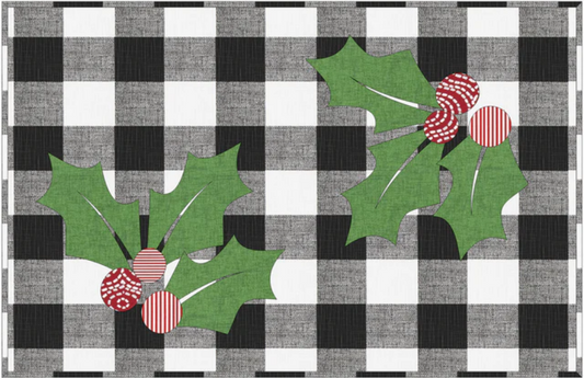 Floor Canvas Rug KIT - Deck the Holly