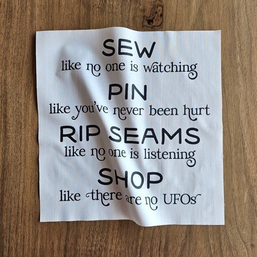 Sew, Pin, Rip, Shop Panel