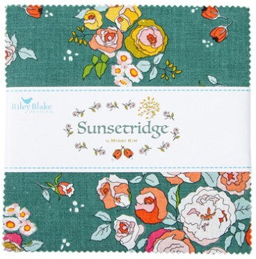 Sunsetridge 5in Squares, 42pcs/bundle